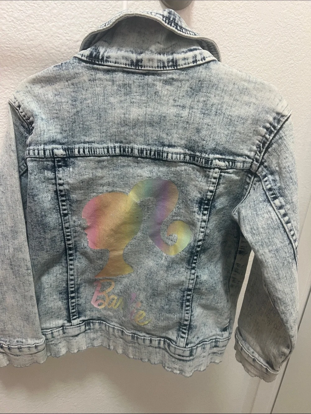 Barbie Denim Jacket & Pink Studded Gap Barbie Jacket